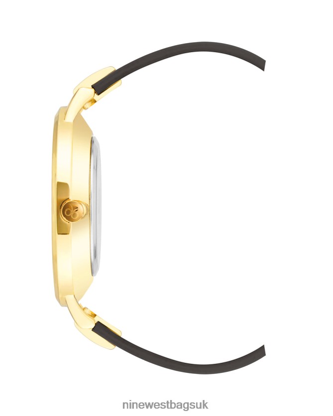 Nine West Floral Dial Strap Watch RFX40B2886 - Nine West UK Black