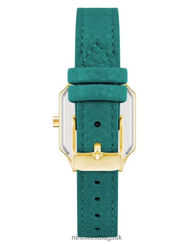 Nine West Logo Charm Strap Watch RFX40B2860 - Nine West UK Sale Teal