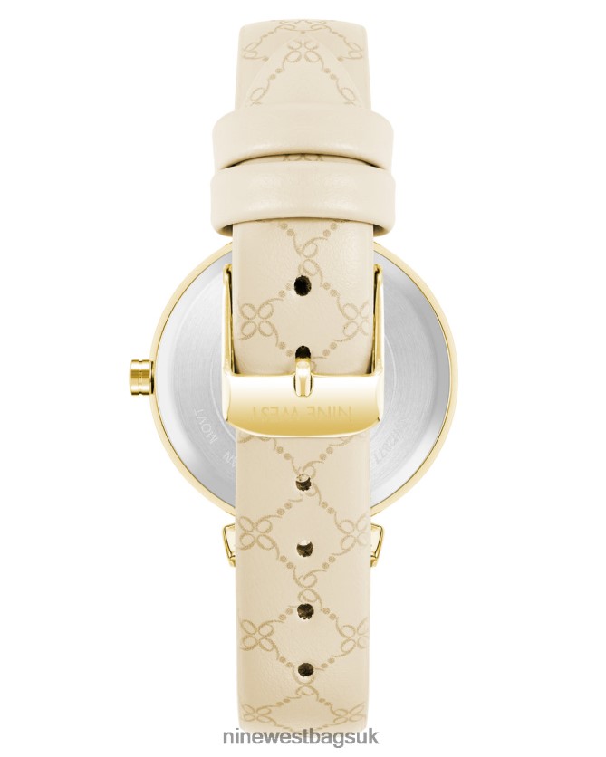 Nine West Logo Patterned Strap Watch RFX40B2865 - Nine West Bags UK