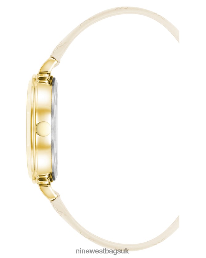 Nine West Logo Patterned Strap Watch RFX40B2865 - Nine West Bags UK