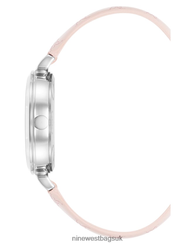 Nine West Logo Patterned Strap Watch RFX40B2895 - Nine West Sandals UK Light Pink