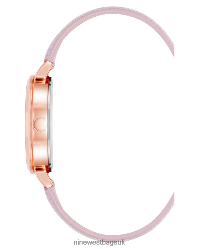 Nine West Saffiano Strap Watch RFX40B2871 - Nine West Sandals UK Lavender