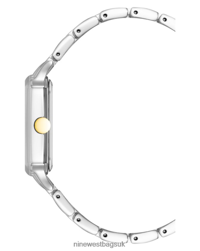 Nine West Square Case Bracelet Watch RFX40B2872 - Nine West UK Sale Two-Tone