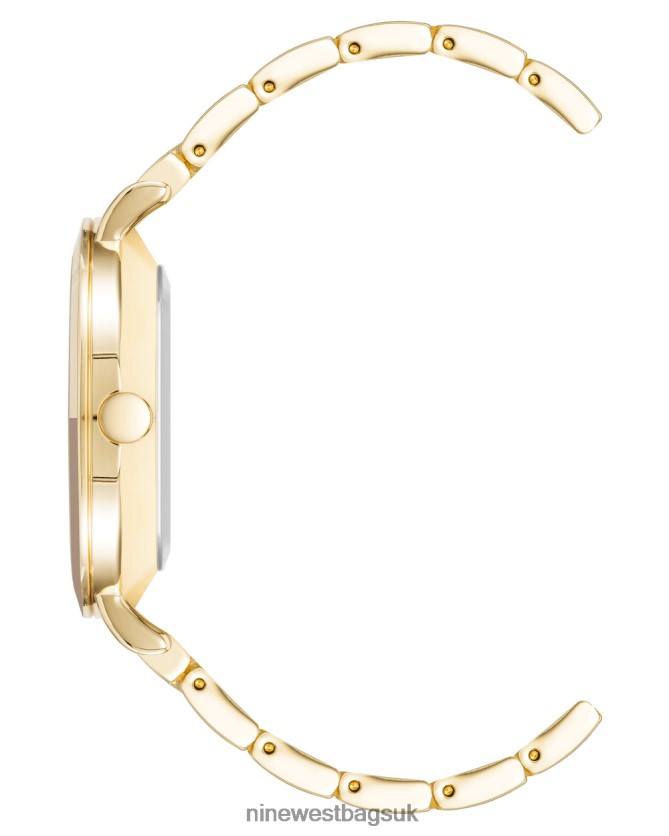 Nine West Two-Tone Bezel Bracelet Watch RFX40B2864 - Nine West UK Sale