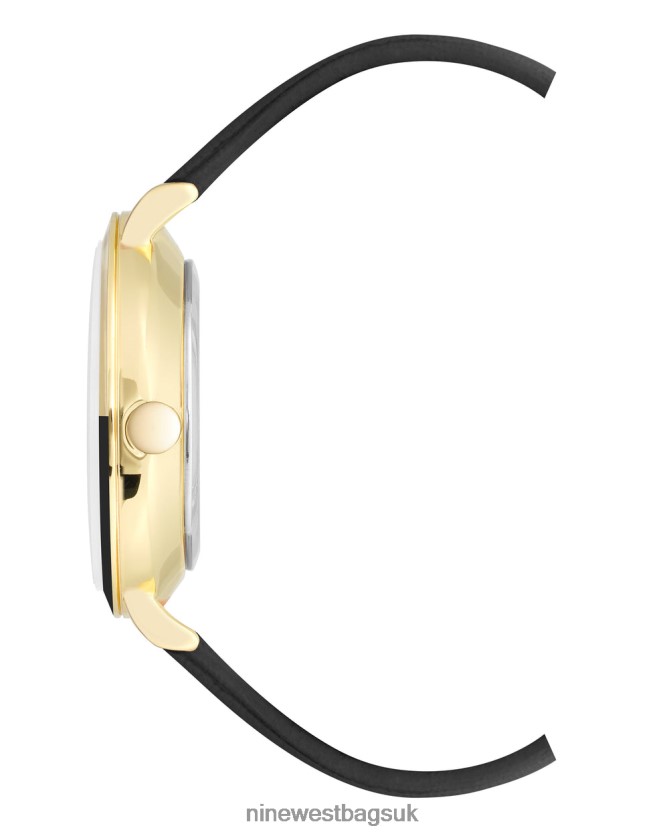 Nine West Two-Tone Bezel Strap Watch RFX40B2858 - Nine West UK Black