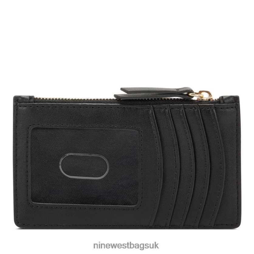 Nine West Lawson Coin Card Case RFX40B2835 - Nine West Sandals UK Black