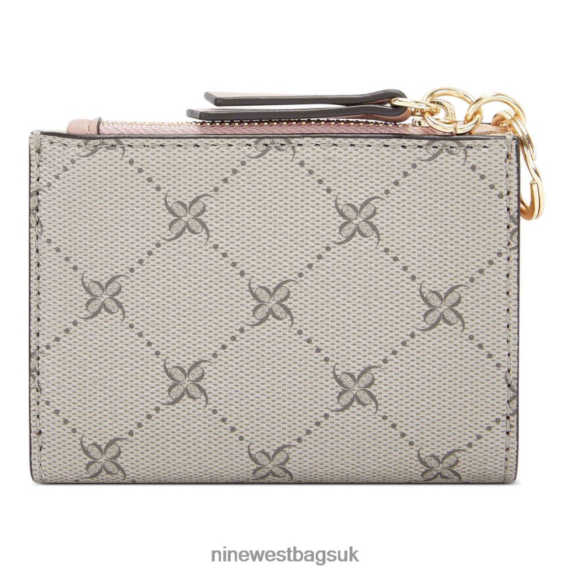 Nine West Lawson Small Zip Wallet RFX40B2840 - Nine West UK Sale Hazel Logo/Dusk