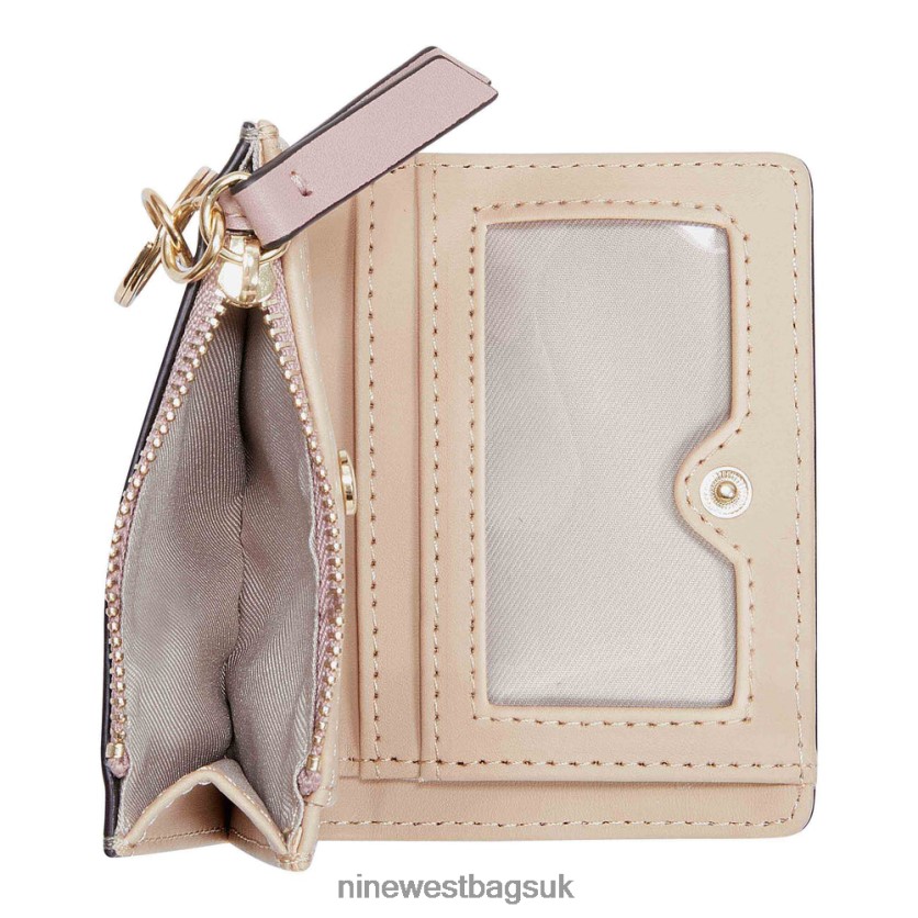 Nine West Lawson Small Zip Wallet RFX40B2840 - Nine West UK Sale Hazel Logo/Dusk
