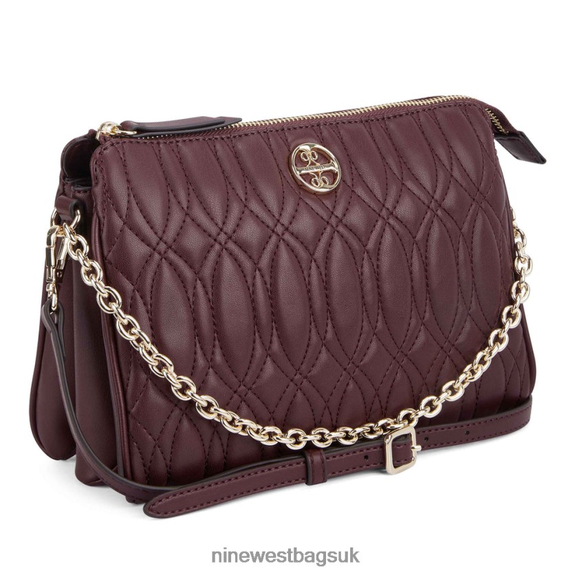 Nine West Angelina Quilted 3 Compartment Xbody RFX40B2641 - Nine West Bags UK