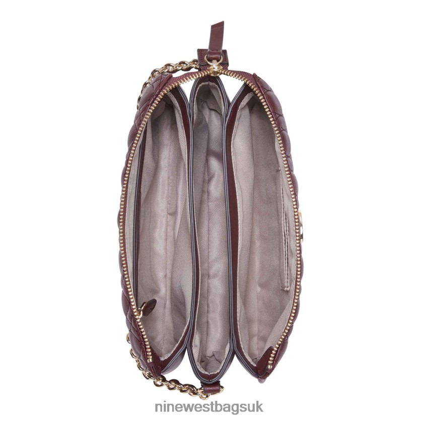 Nine West Angelina Quilted 3 Compartment Xbody RFX40B2641 - Nine West Bags UK