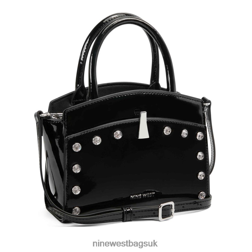 Nine West Arden Mini Satchel Crossbody RFX40B2610 - Nine West UK Black