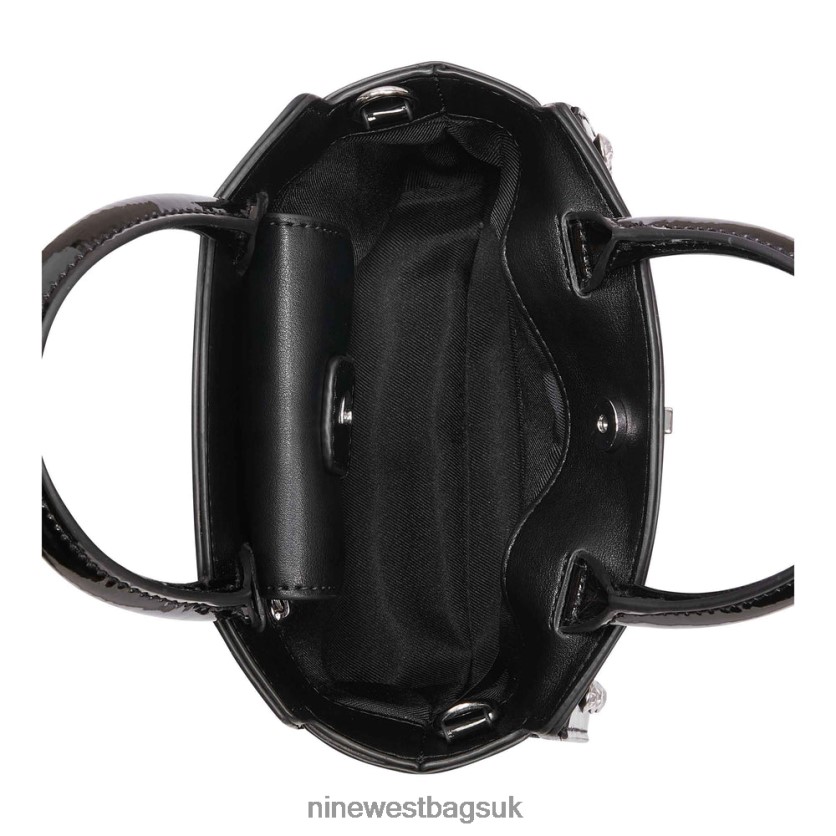 Nine West Arden Mini Satchel Crossbody RFX40B2610 - Nine West UK Black