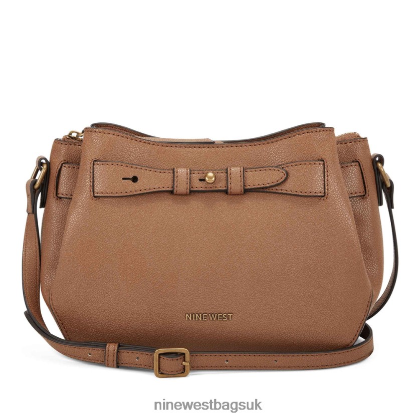 Nine West Aria Jet Set Crossbody RFX40B2588 - Nine West UK Sale Saddle Tan