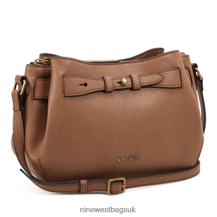 Nine West Aria Jet Set Crossbody RFX40B2588 - Nine West UK Sale Saddle Tan