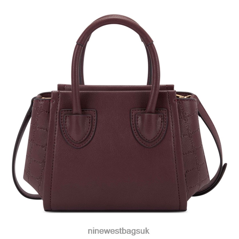 Nine West Camden Mini Satchel RFX40B2596 - Nine West UK Sale Merlot