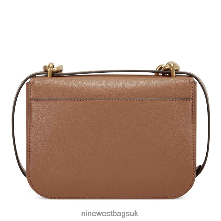 Nine West Hazel Crossbody Flap RFX40B2580 - Nine West Bags UK Saddle Tan