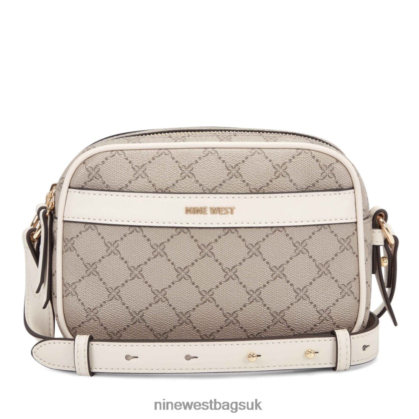 Nine West Irina Camera Bag RFX40B2677 - Nine West Bags UK Beige Logo/Milk