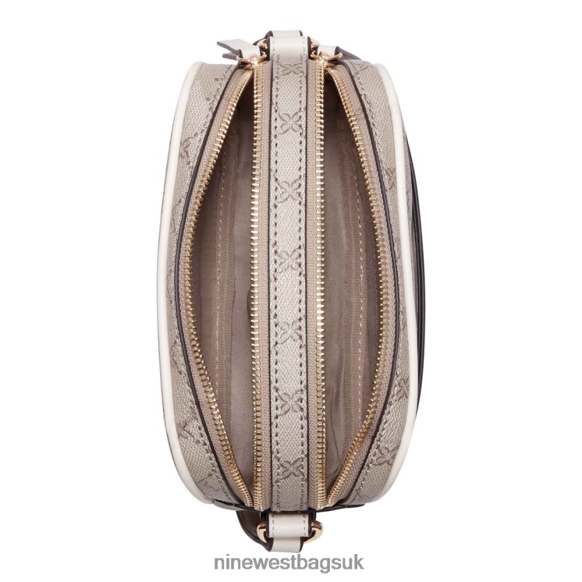 Nine West Irina Camera Bag RFX40B2677 - Nine West Bags UK Beige Logo/Milk