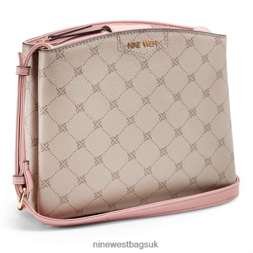 Nine West Jorie Mini Jet Set Crossbody RFX40B2659 - Nine West Sandals UK Hazel Logo/Modern Pink