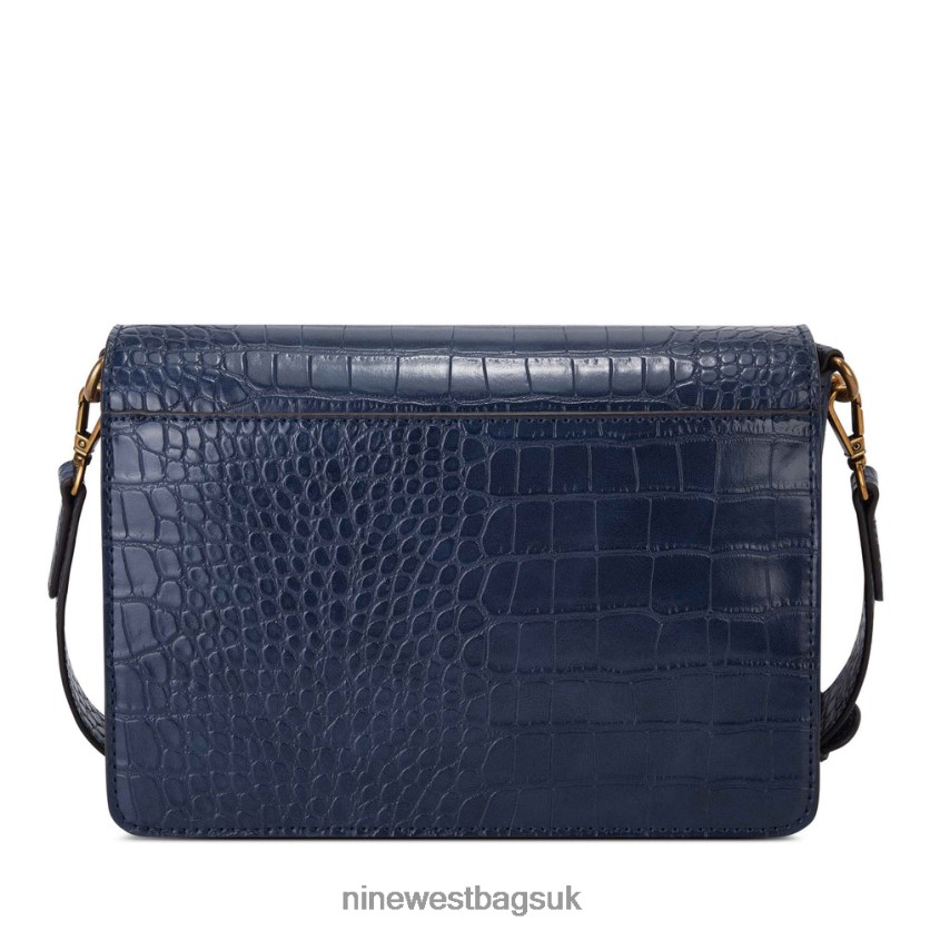 Nine West Kathy Crossbody Flap RFX40B2556 - Nine West Bags UK French Navy