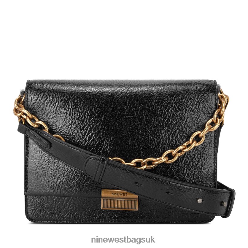 Nine West Kathy Crossbody Flap RFX40B2651 - Nine West Sandals UK Black