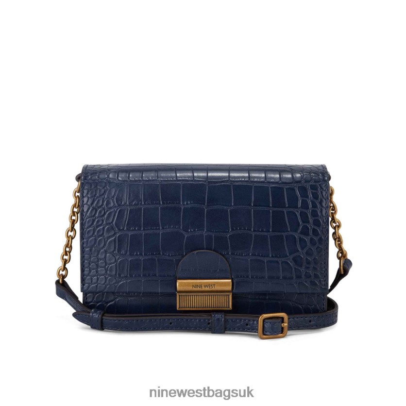 Nine West Kathy Mini Crossbody Flap RFX40B2615 - Nine West Sandals UK French Navy