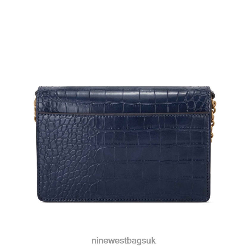 Nine West Kathy Mini Crossbody Flap RFX40B2615 - Nine West Sandals UK French Navy