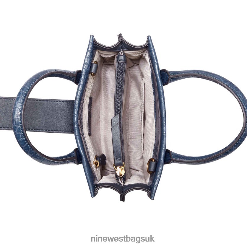 Nine West Kathy Mini Jet Set Tote RFX40B2571 - Nine West UK Sale French Navy