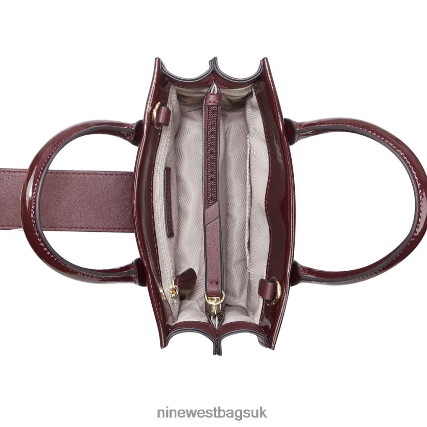 Nine West Kathy Mini Jet Set Tote RFX40B2592 - Nine West UK Sale Merlot