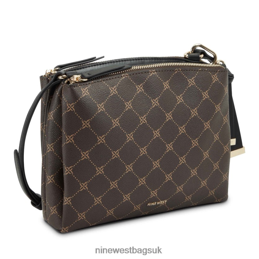 Nine West Levona Mini A-List Crossbody RFX40B2683 - Nine West Sandals UK Brown/Blk Logo