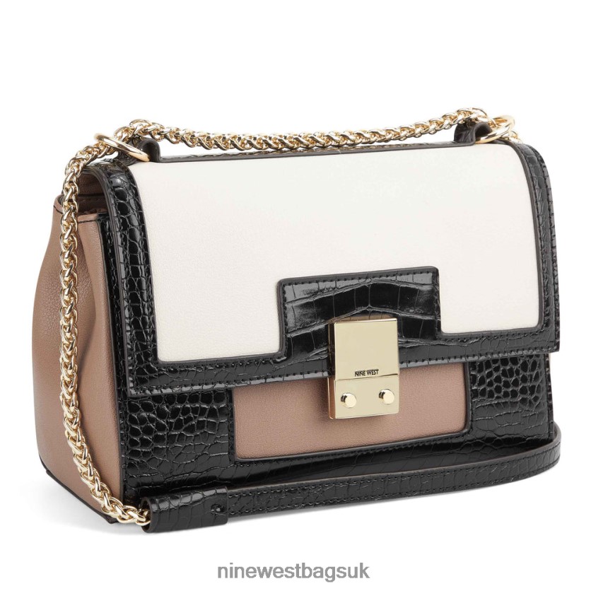 Nine West Maple Convertible Xbody Flap RFX40B2563 - Nine West UK Sale Black Multi