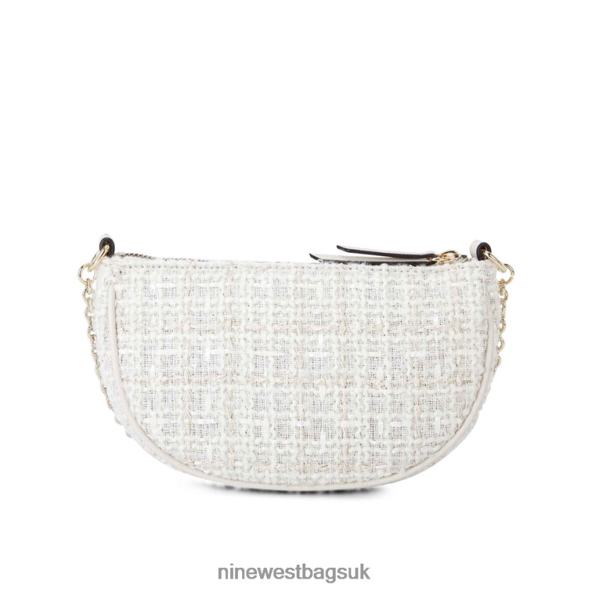 Nine West Maud Mini Crossbody Top Zip RFX40B2561 - Nine West UK Milk