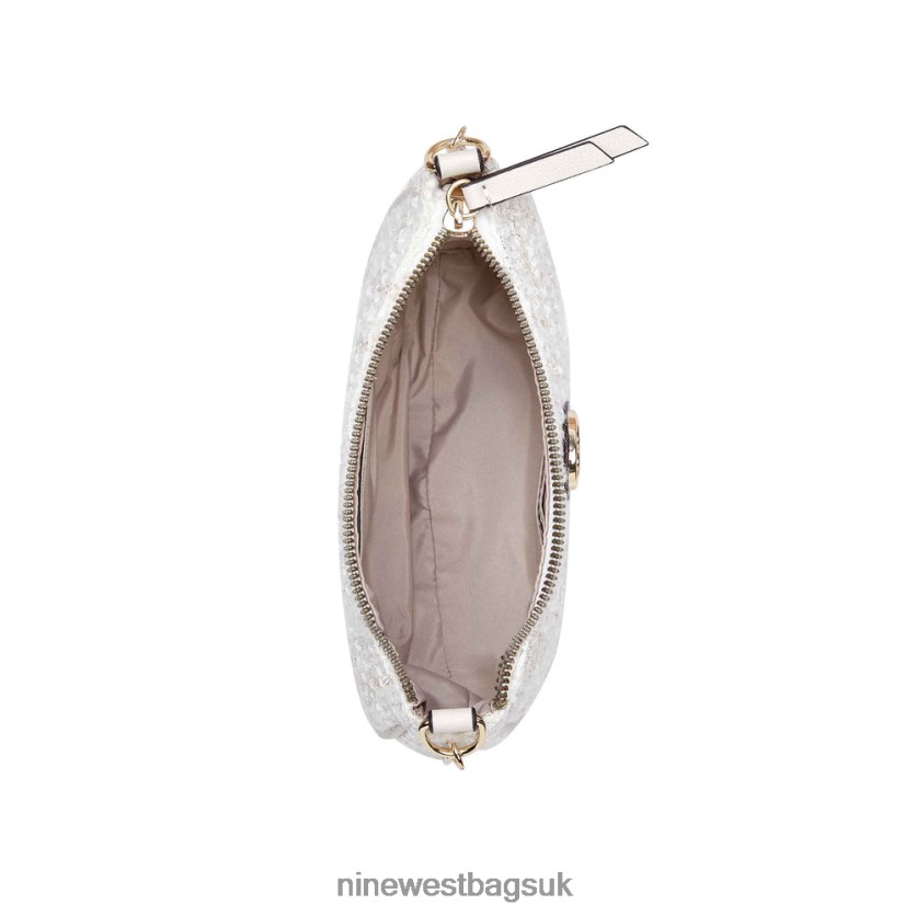 Nine West Maud Mini Crossbody Top Zip RFX40B2561 - Nine West UK Milk