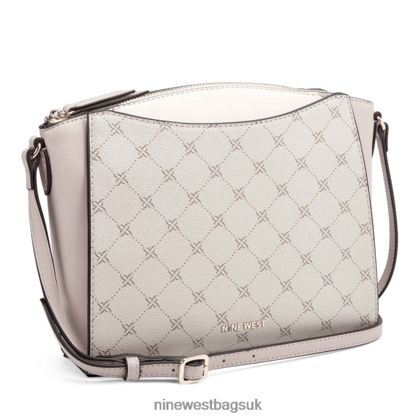 Nine West Paisley Crossbody RFX40B2586 - Nine West UK Mushroom Logo/Marble