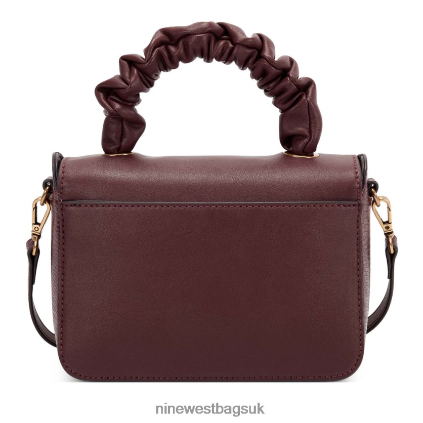 Nine West Raylee Mini Top Handle Flap RFX40B2573 - Nine West UK Merlot