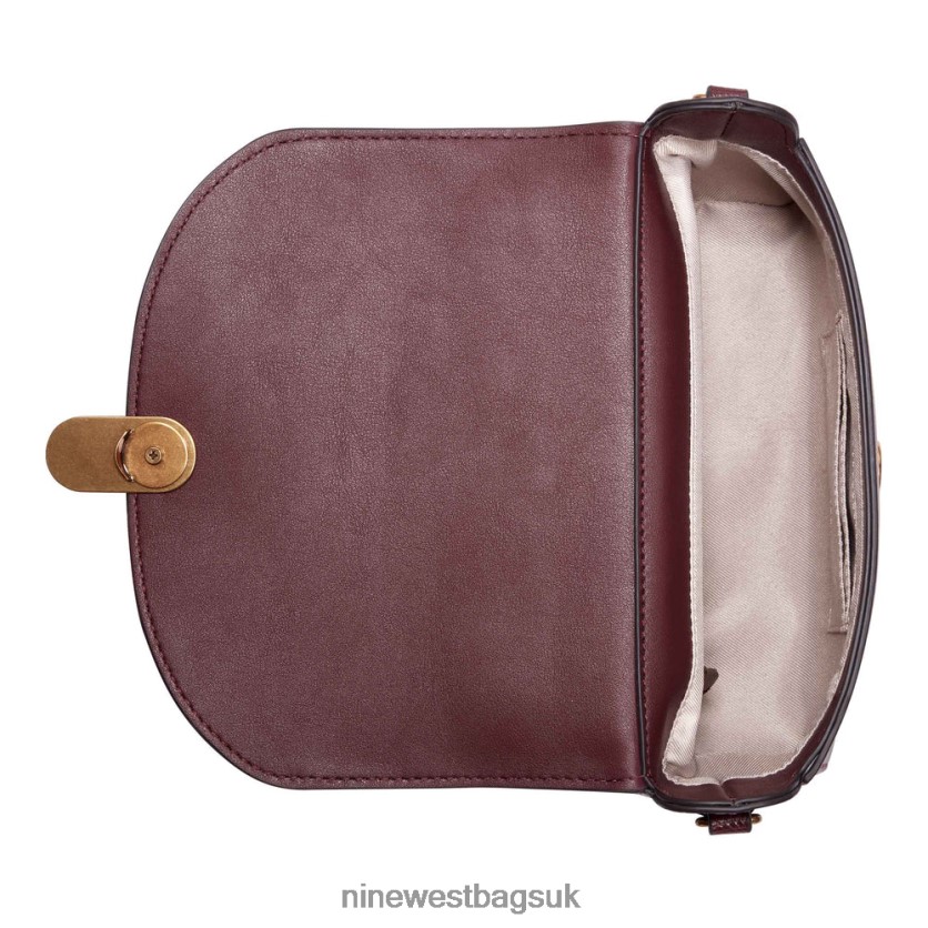 Nine West Raylee Mini Top Handle Flap RFX40B2573 - Nine West UK Merlot