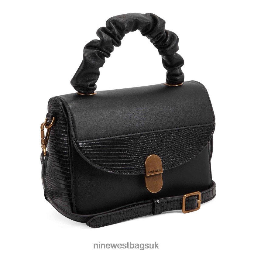 Nine West Raylee Mini Top Handle Flap RFX40B2590 - Nine West UK Black