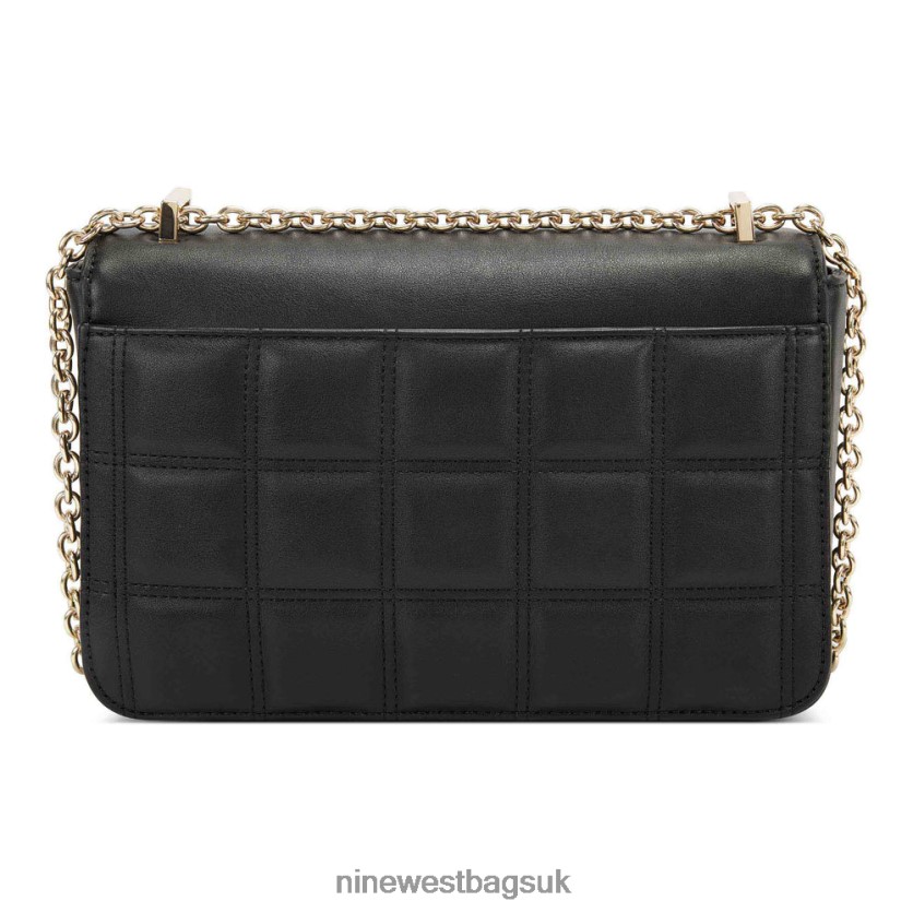 Nine West Sadie Convertible Xbody Flap RFX40B2650 - Nine West UK Mushroom Logo/Marble Quilted