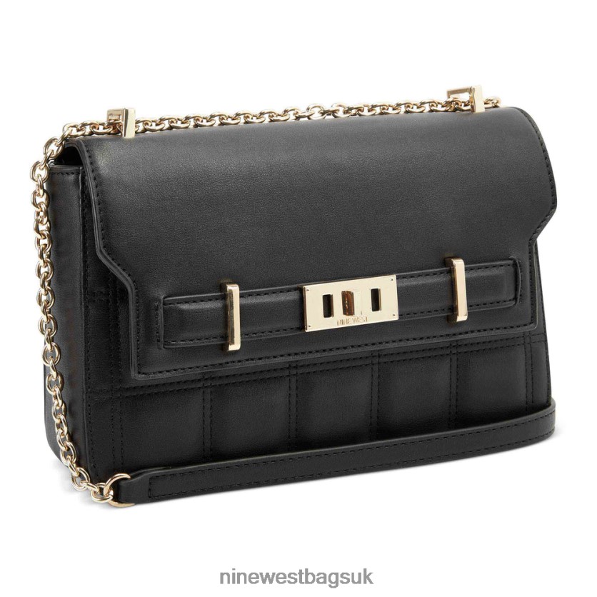 Nine West Sadie Convertible Xbody Flap RFX40B2650 - Nine West UK Mushroom Logo/Marble Quilted