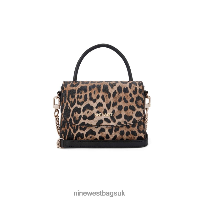Nine West Skylar Mini Crossbody Flap RFX40B2656 - Nine West UK Sale Leopard