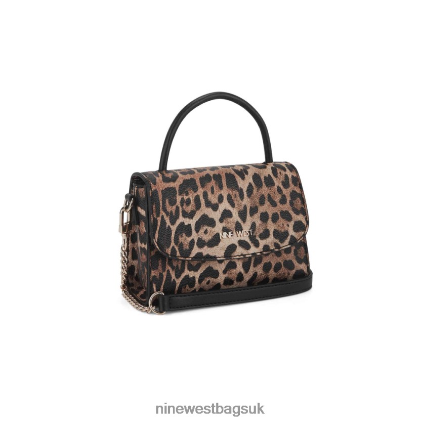 Nine West Skylar Mini Crossbody Flap RFX40B2656 - Nine West UK Sale Leopard