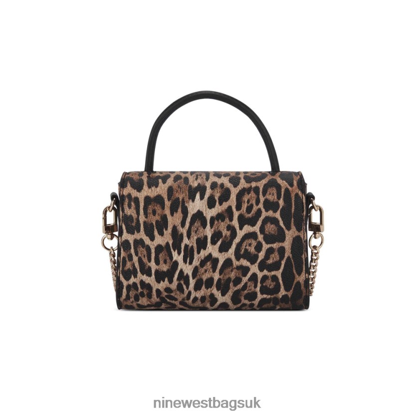 Nine West Skylar Mini Crossbody Flap RFX40B2656 - Nine West UK Sale Leopard