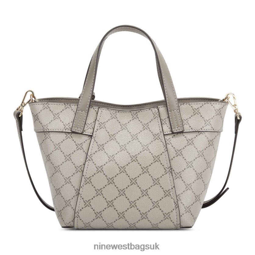 Nine West Sunnyside Mini Crossbody Tote RFX40B2627 - Nine West Sandals UK Beige Logo/Flint