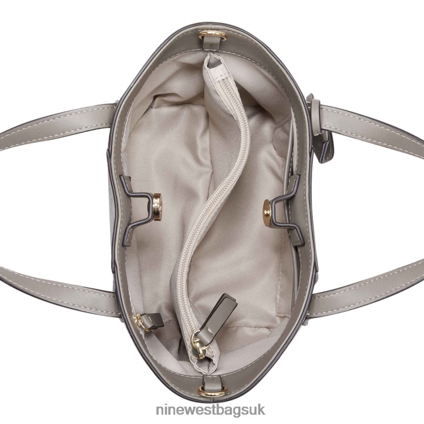 Nine West Sunnyside Mini Crossbody Tote RFX40B2627 - Nine West Sandals UK Beige Logo/Flint