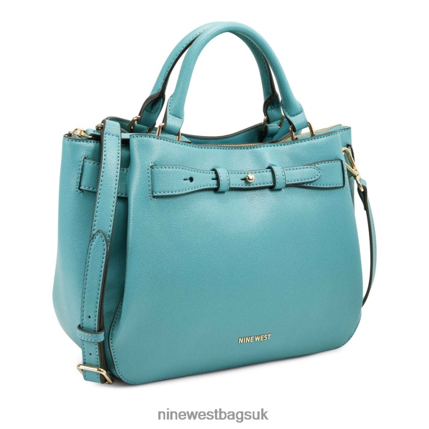 Nine West Aria Jet Set Satchel RFX40B2828 - Nine West UK Sale Verdigris