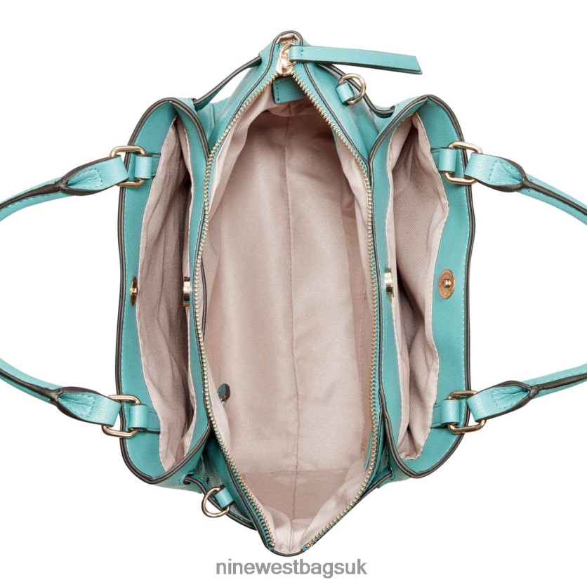 Nine West Aria Jet Set Satchel RFX40B2828 - Nine West UK Sale Verdigris