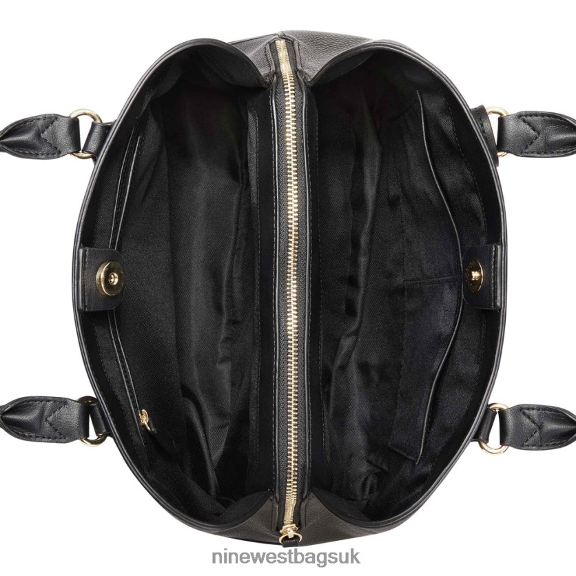 Nine West Brooklyn Jet Set Carryall RFX40B2801 - Nine West Bags UK Black Tumble Pebble