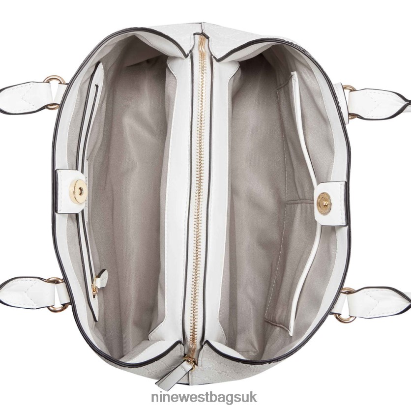 Nine West Brooklyn Jet Set Carryall RFX40B2823 - Nine West Sandals UK Optic White