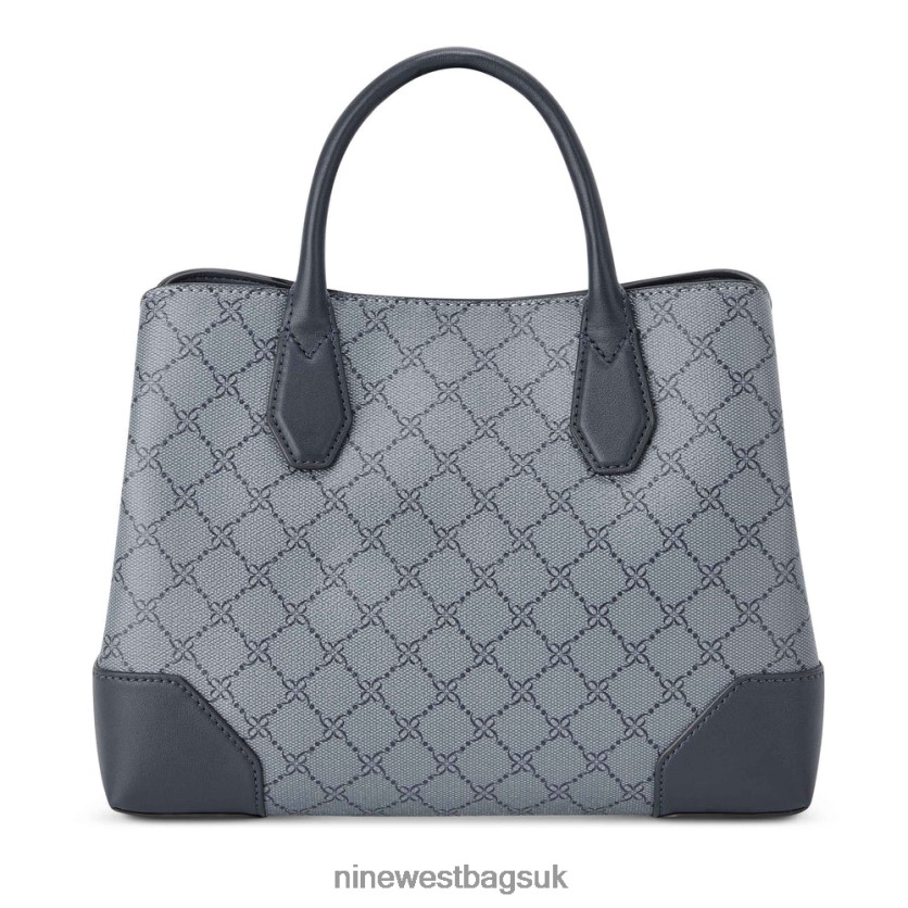 Nine West Brooklyn Jet Set Satchel RFX40B2751 - Nine West Sandals UK French Navy Logo