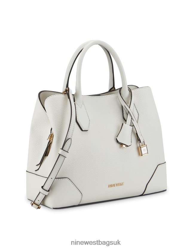 Nine West Brooklyn Jet Set Satchel RFX40B2803 - Nine West Sandals UK Optic White